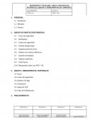 Procedimiento de transporte