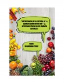 IMPORTANCIA DE LA CULTURA DE LA ALIMENTACIÓN NUTRITIVA Y LA ACTIVIDAD FÍSICA EN LOS JOVENES ACTUALES