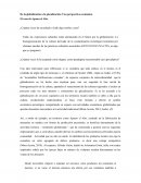 De la globalización a la glocalización: Una perspectiva económica