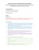 Proyecto: Propuesta de un Modelo de Gestión del Mantenimiento