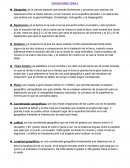 Geografía definiciones