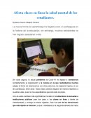 Afecta clases en línea la salud mental de los estudiantes