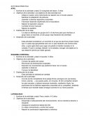 Actividad práctica motricidad: En búsqueda del tesoro. 5 años