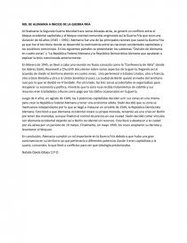 ROL DE ALEMANIA A INICIOS DE LA GUERRA FRÍA. Página 1
