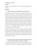 Explica la aproximación a la criminología que realiza Cesare Lombroso