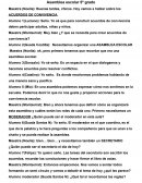 Asamblea escolar 5º grado