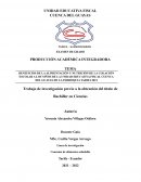BENEFICIOS DE LA ALIMENTACIÓN Y NUTRICIÓN DE LA COLACIÓN ESCOLAR A LOS NIÑOS