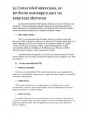 La Comunidad Valenciana, un territorio estratégico para las empresas alemanas