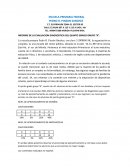 INFORME DE LA EVALUACION DIAGNOSTICA DEL QUINTO GRADO GRUPO “A”