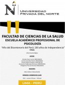 INFORME PSICOLÓGICO “ BARON ICE ”