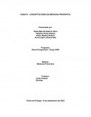 ENSAYO - CONCEPTOS BÁSICOS MEDICINA PREVENTIVA