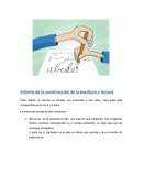 Informe de la construcción de la escritura y lectura