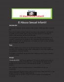El Abuso Sexual Infantil