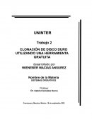 CLONACIÓN DE DISCO DURO UTILIZANDO UNA HERRAMIENTA GRATUITA