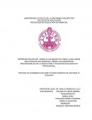 PEDAGOGÍA EN EDUCACIÓN DIFERENCIAL