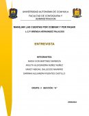 INVESTIGACION EN EL DEPARTAMENTO DE CREDITO Y COBRANZA