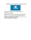 El desarrollo histórico de la Política educativa en México