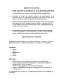 OBJETIVOS MARKETING