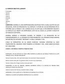 Guion de obra en una empresa