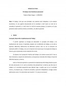 RESUMEN: El Trabajo como Fenómeno Psicosocial