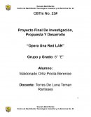 Opera una red LAN