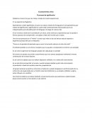 El pensamiento critico El proceso de significación