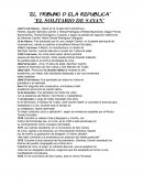 Cronología de la vida de José Sánchez Carrión (1787-1868)