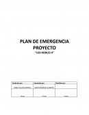 PLAN DE EMERGENCIA PROYECTO “LOS ROBLES II”