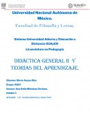 Didáctica General II y teorías del aprendizaje