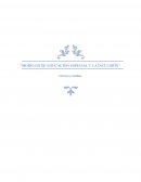 MODELOS DE EDUCACIÓN ESPECIAL Y LA INCLUSIÓN