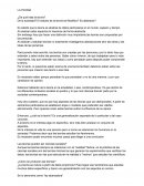 LA TEORÍA ¿De qué trata la teoría?