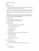 Psicología 2ndo de bachillerato