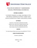 INFORME ACÁDEMICO DE CONCILIACIÓN