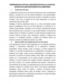 GOBERNANZA DEL AGUA EN LA MICROECUENCA BAJA LA LECHE DEL DISTRITO DE ILLIMO DEPARTAMENTO DE LAMBAYEQUE