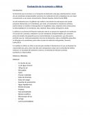 Evaluación de la osmosis y diálisis