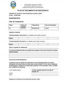 PLAN DE TRATAMIENTO DE ENDODONCIA