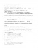 PLANEACIÓN DIDÁCTICA DE PRIMER GRADO