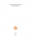 Informe mejora de productos y procesos con la incorporación de TIC