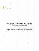 Conceptos básicos de la economía