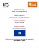 FUNDAMENTOS DE MATEMATICA Y ESTADISTICA