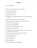 Cuestionario sobre gravedad