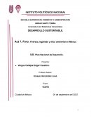 Foro. Pobreza, legalidad y ética ambiental en México