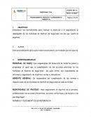 PROCEDIMIENTO GESTIÓN Y SANEAMIENTO AMBIENTAL