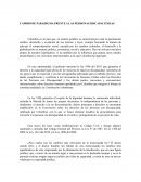 CAMBIO DE PARADIGMA FRENTE A LAS PERSONAS DISCAPACITADAS