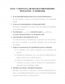 GUIA - CAPITULO 2. DE BAUMAN IDENTIDADES PENSANTES - 2º SEMESTRE