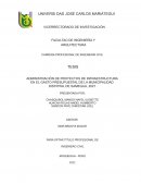 ADMINISTRACIÓN DE PROYECTOS DE INFRAESTRUCTURA EN EL GASTO PRESUPUESTAL DE LA MUNICIPALIDAD DISTRITAL DE SAMEGUA, 2021