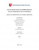 ASISTENCIA ADMINISTRATIVA EN MATERIA TRIBUTARIA