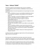 Tarea – Película “EXAM”