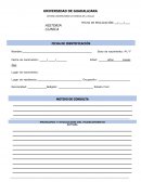 Historia Clinica PROPEDEUTICA