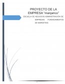 Proyecto ManjarBlanco de Cocona